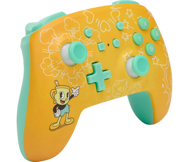 PowerA SWITCH Pad bezprzewodowy Enhanced Cuphead Ms Chalice - 1112287 - zdjęcie 4